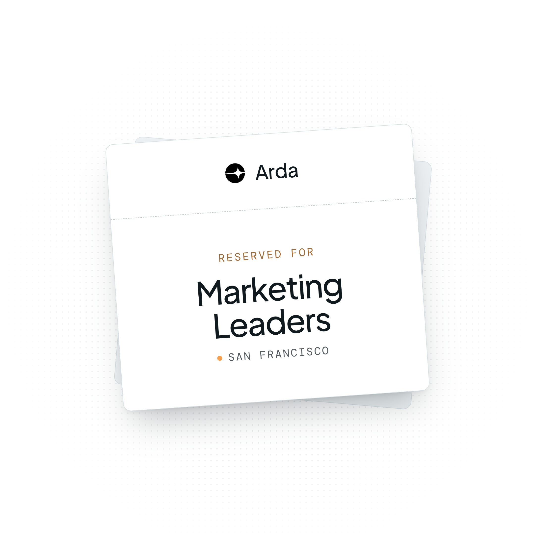 San Francisco Marketing Leaders Dinner