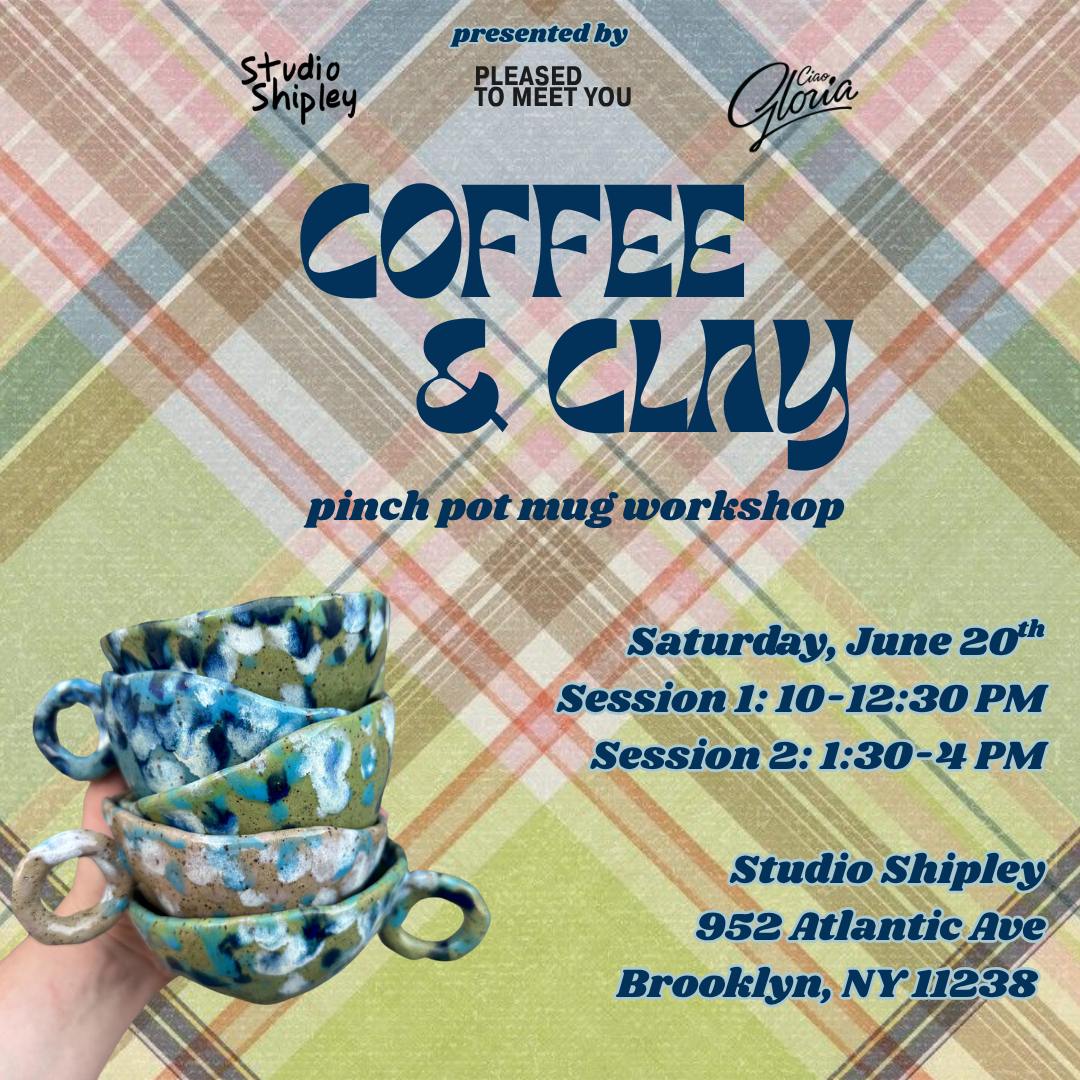 Cover art for #Coffee & Clay Pinch Pot Mug Workshop — Studio Shipley