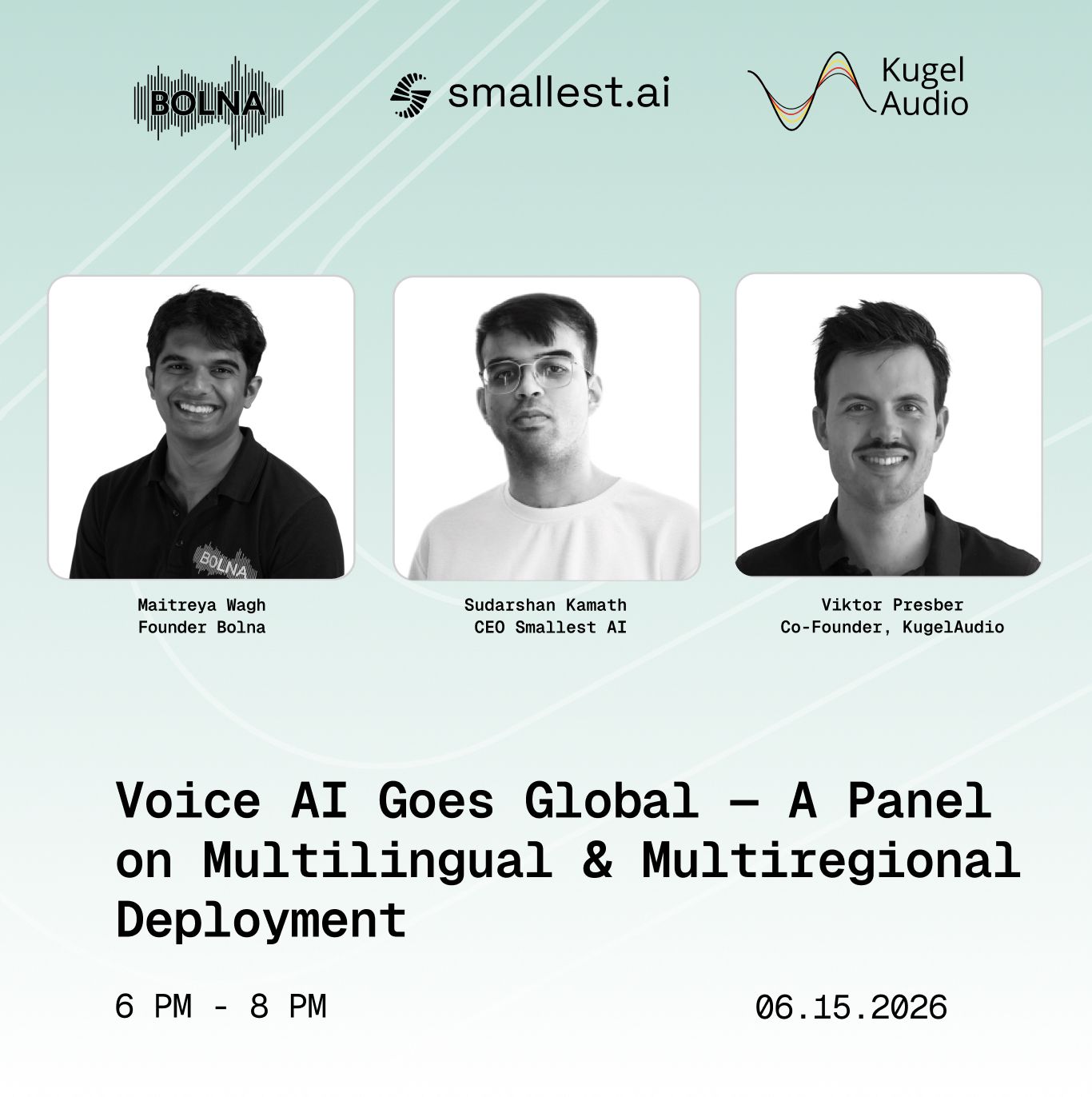 Voice AI Goes Global — A Panel on Multilingual & Multiregional Deployment