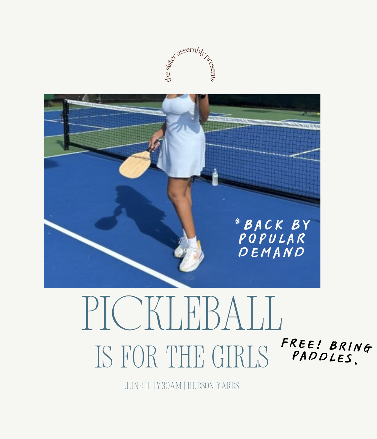 Cover art for #Pickleball is for the Girls — New York, NY
