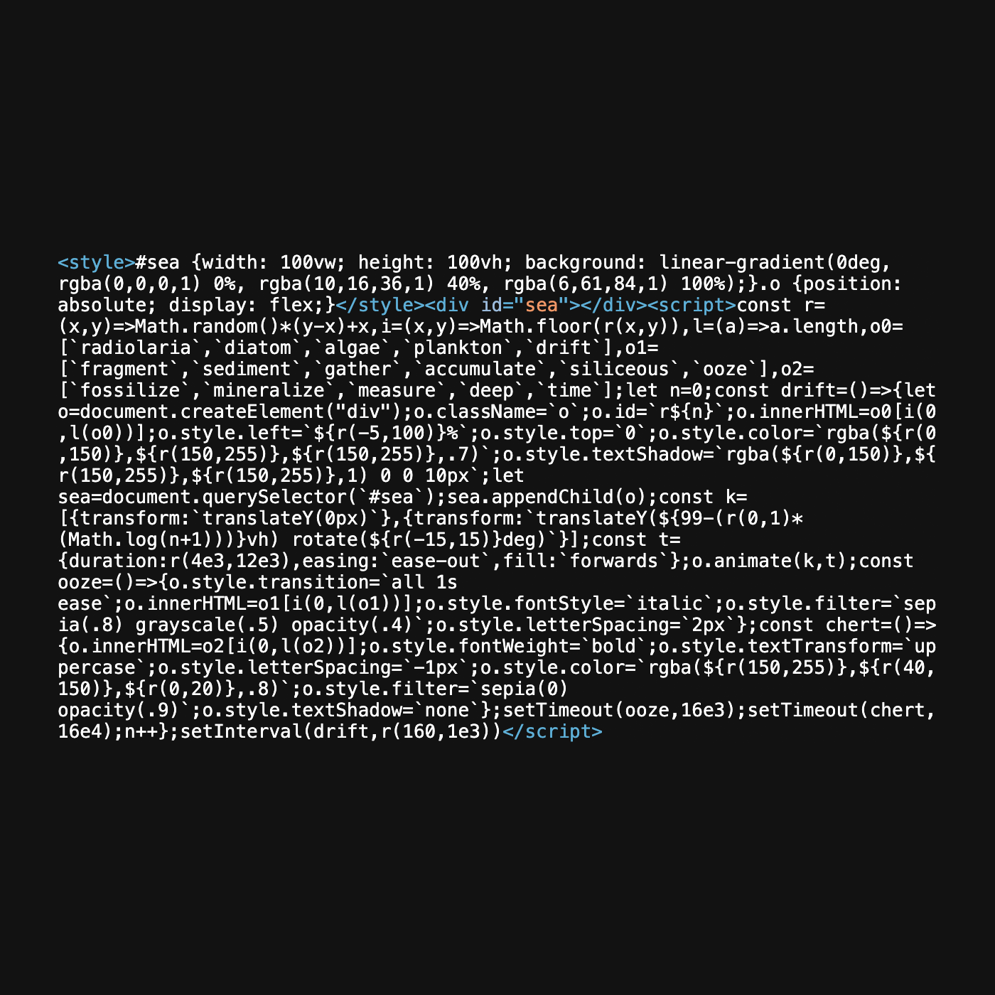 Cover art for #Taper #16 launch! tiny computational poetry ≤ 2KB — tiat