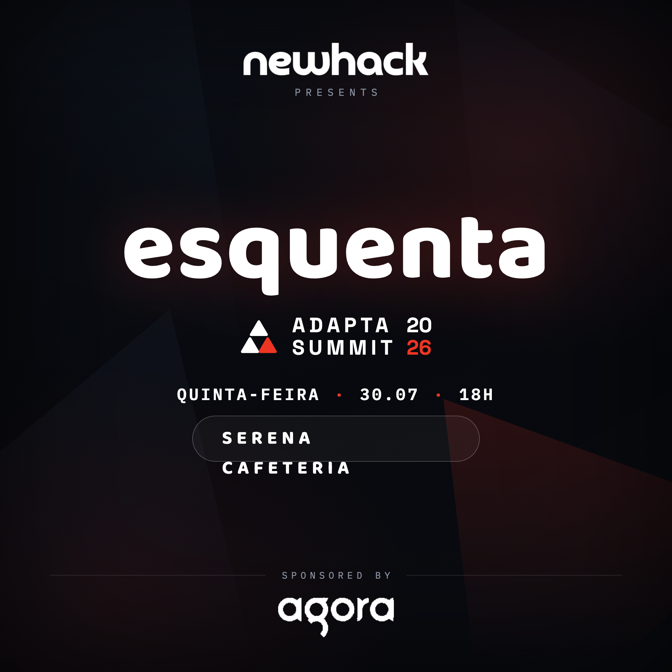 NewHack Community Night | Aufwärmen für den Adapta Summit powered by Agora
