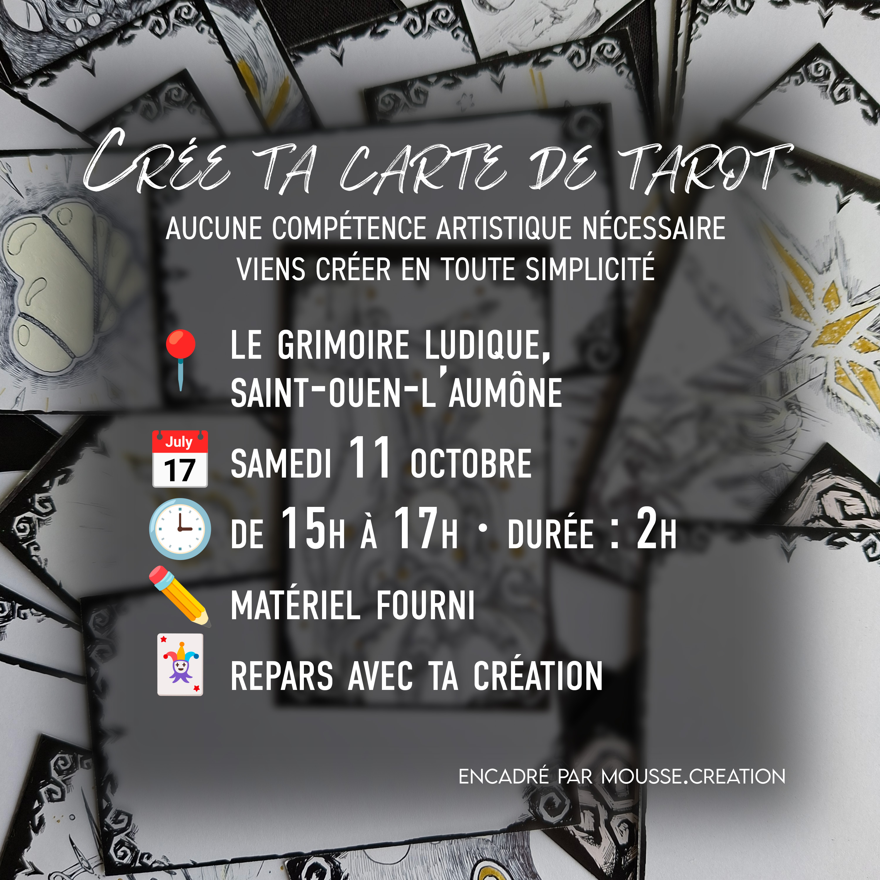 Crée ta carte de tarot