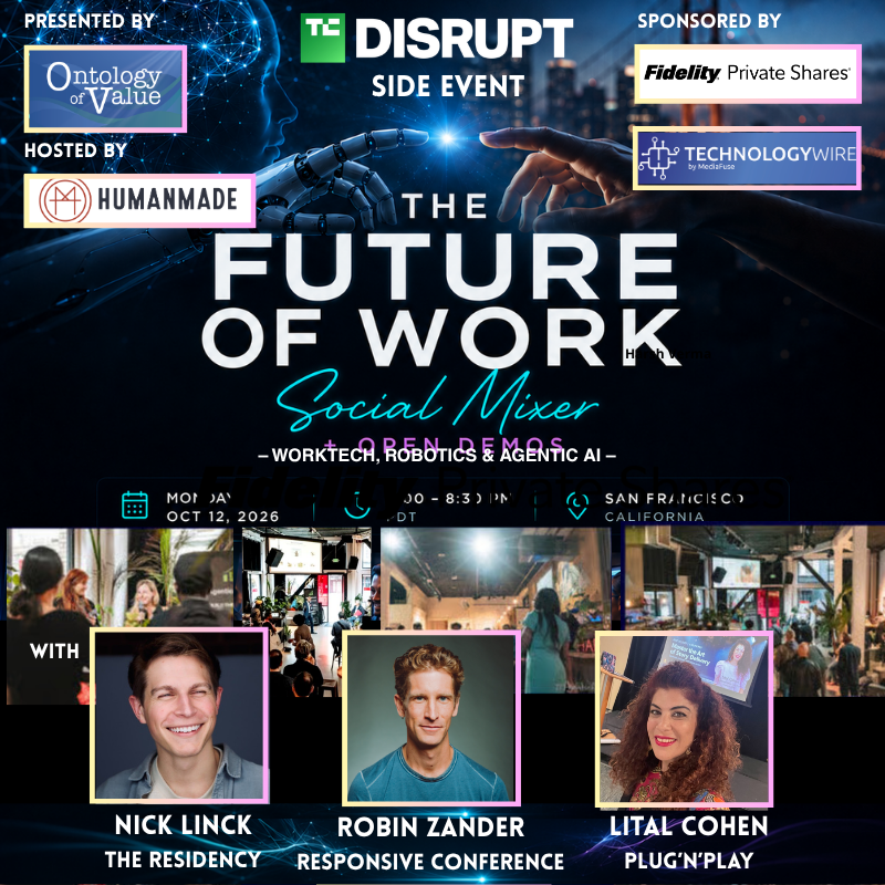 The Future of Work Social Mixer + Open Demos: Worktech, Robotics & Agentic AI