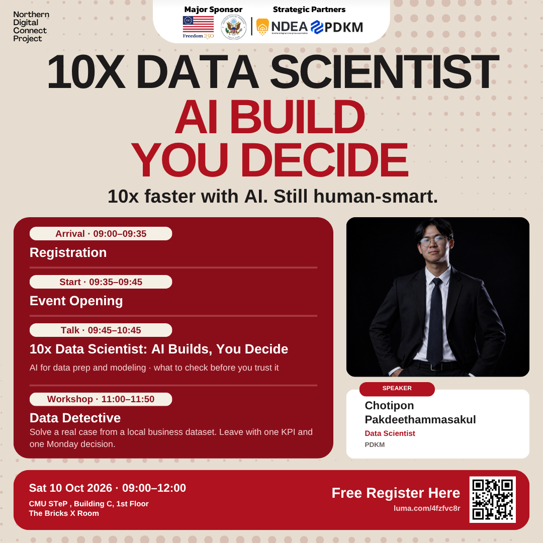 10x Data Scientist: AI Build, You Decide