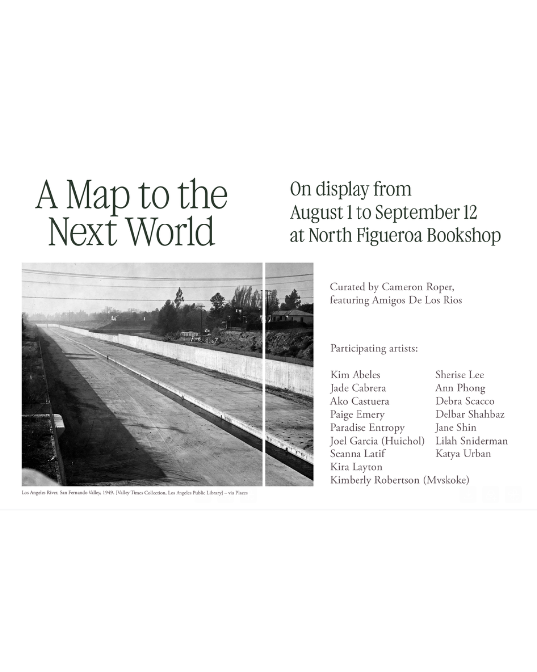 Map to the Next World Gallery Opening Reception