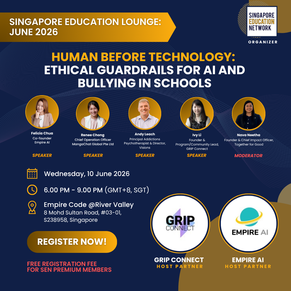 Cover art for #Singapore Education Lounge: June 2026 — Empire AI River Valley