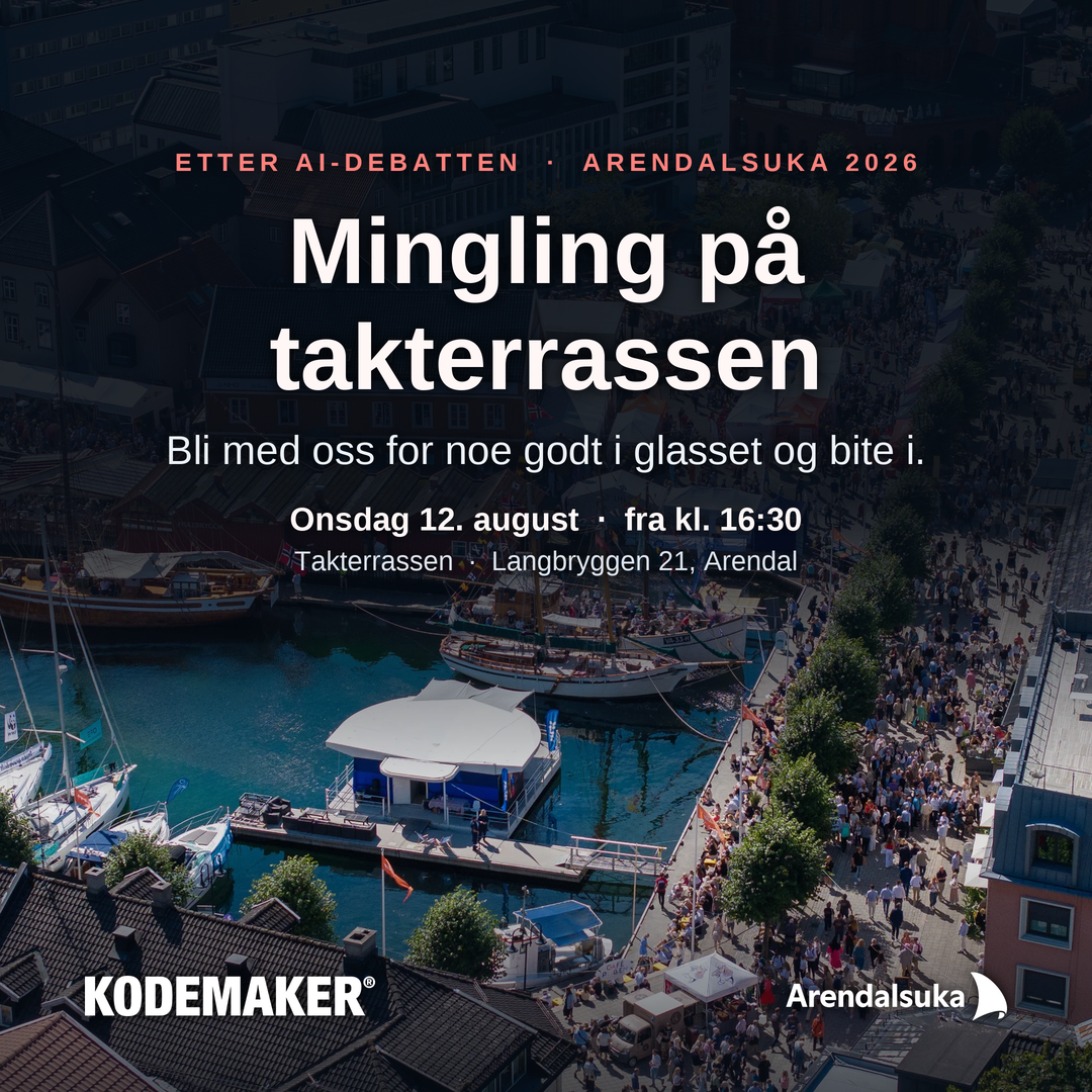 Mingling on the Rooftop After the AI Debate | Kodemaker