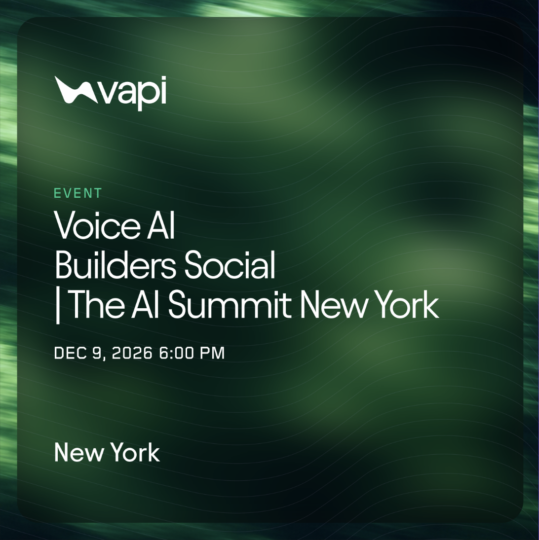 Voice AI Builders Social | The AI Summit New York
