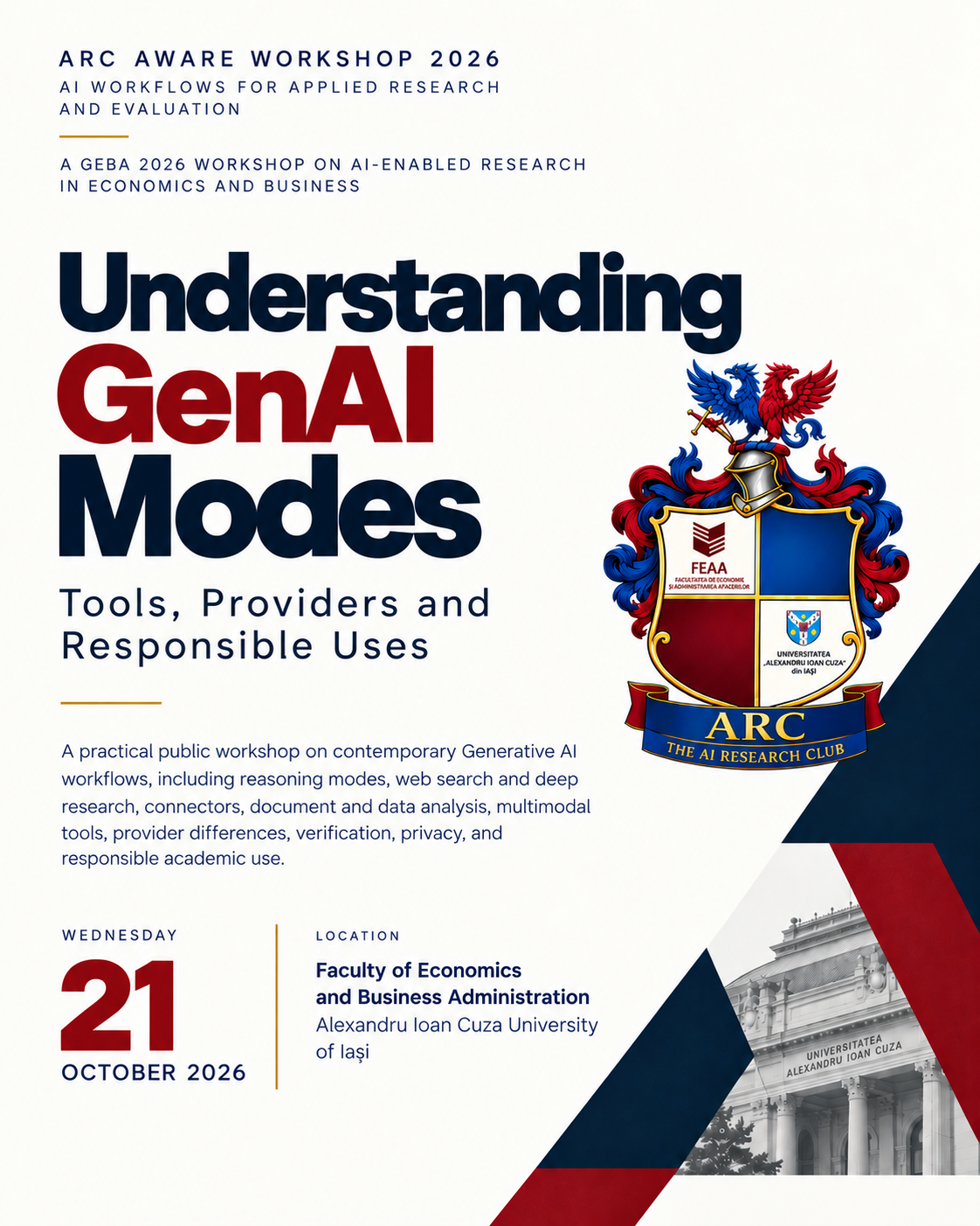 Understanding GenAI Modes: Tools, Providers and Responsible Uses
