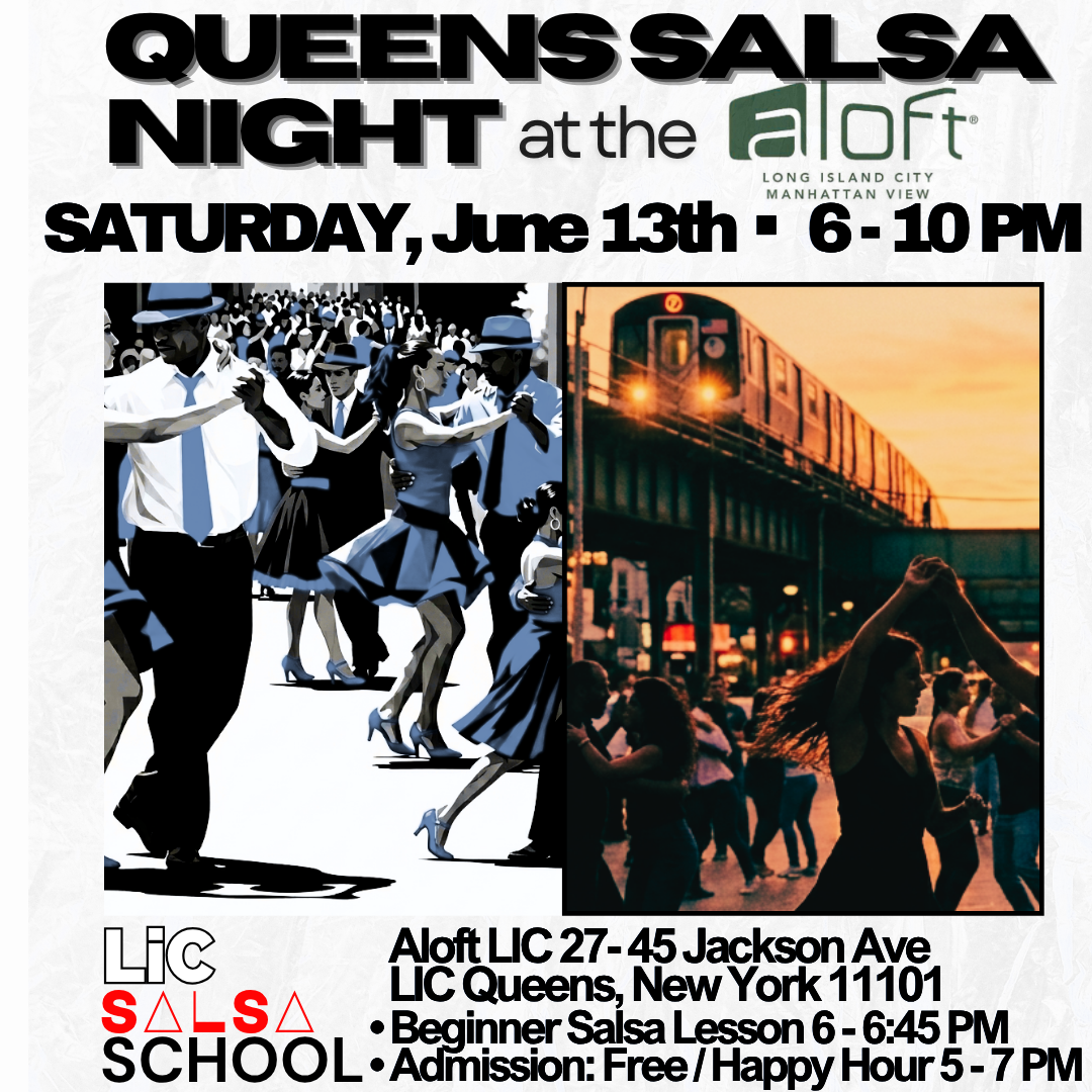 Cover art for #Queens Salsa Night at the Aloft LIC - SAT.6.13 — Aloft by Marriott Long Island City-Manhattan View