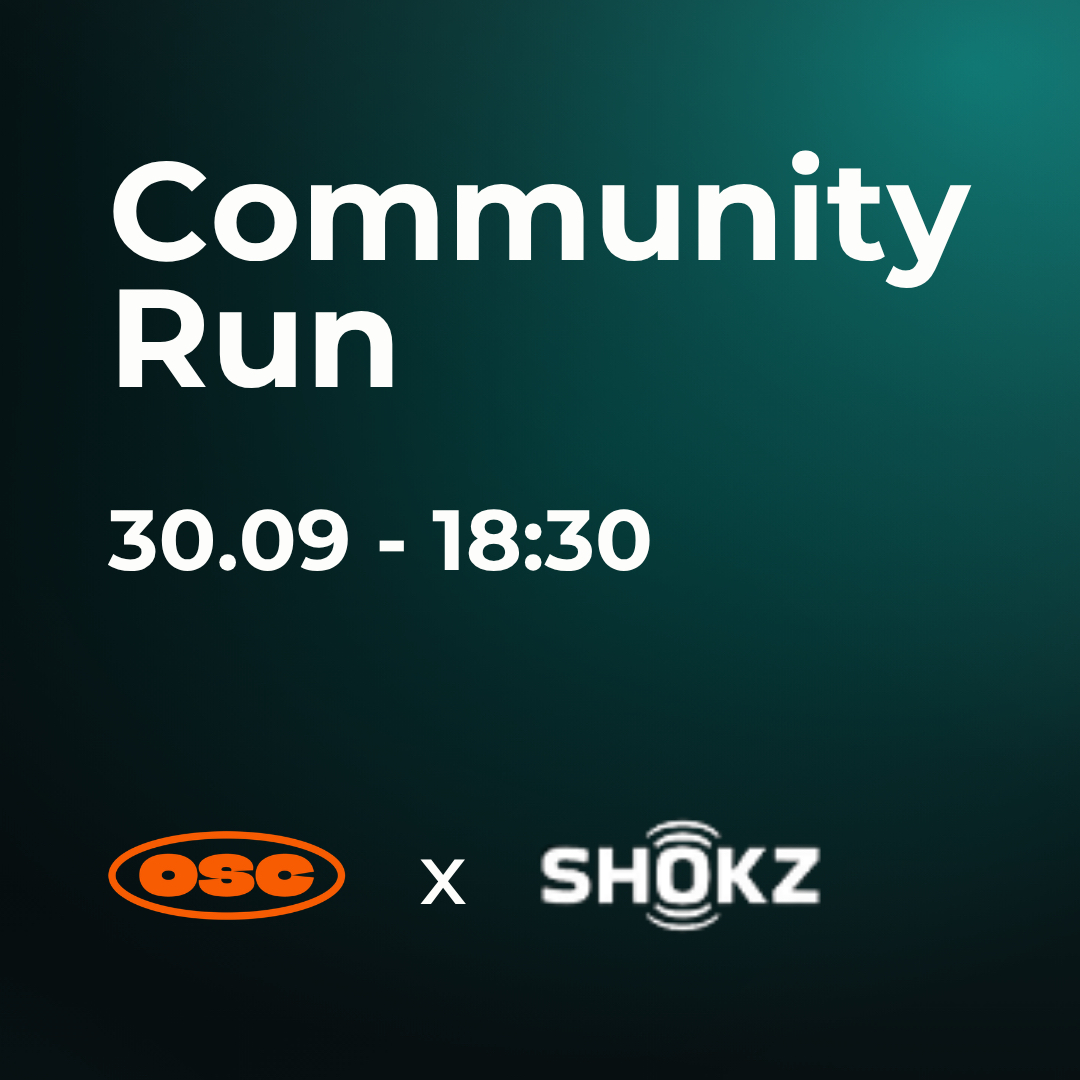Shokz x OSC Community Run 🧡🪩(Shokz Kopfhörer gewinnen)
