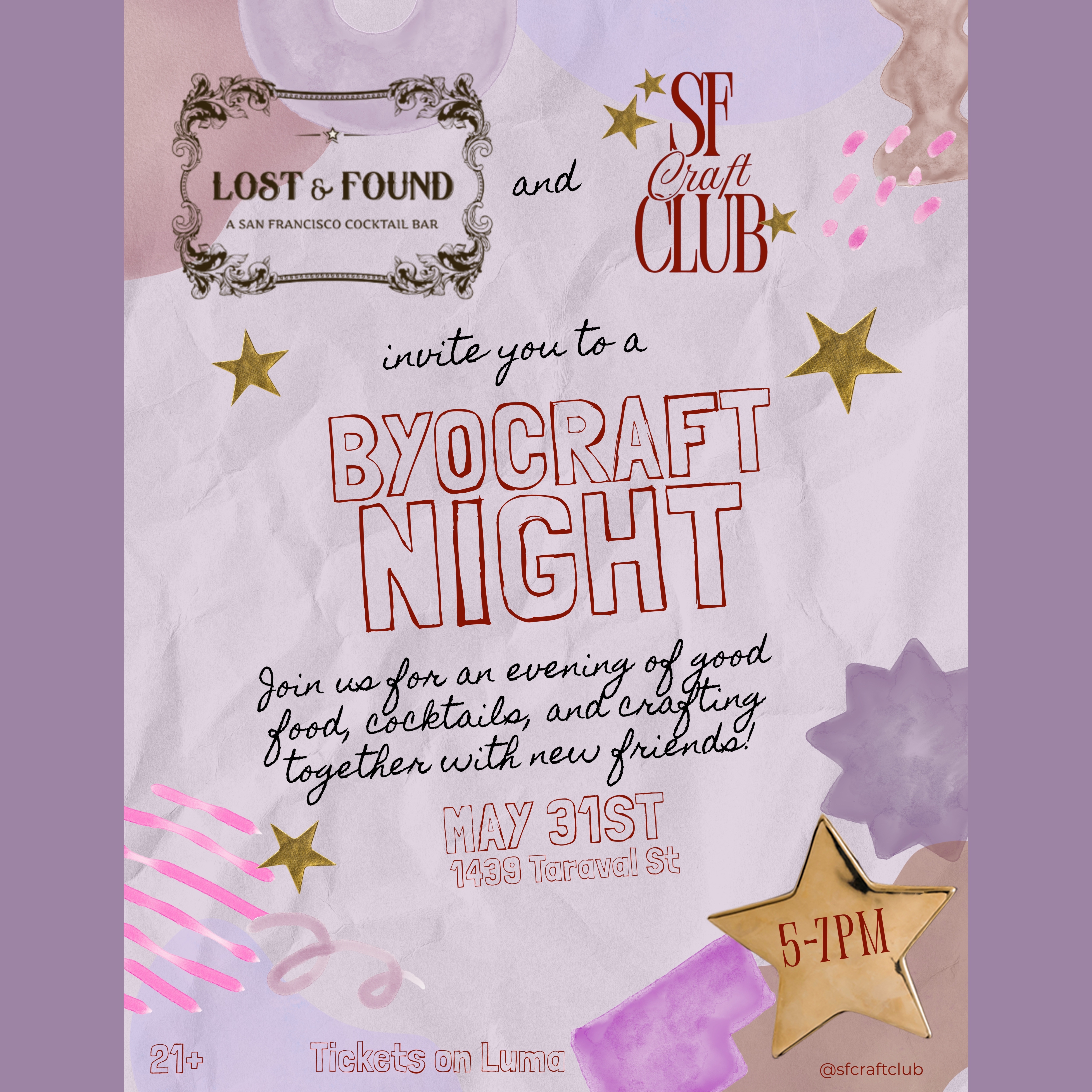 Cover art for #SF Craft Club at Lost and Found — Lost and Found Cocktail Bar