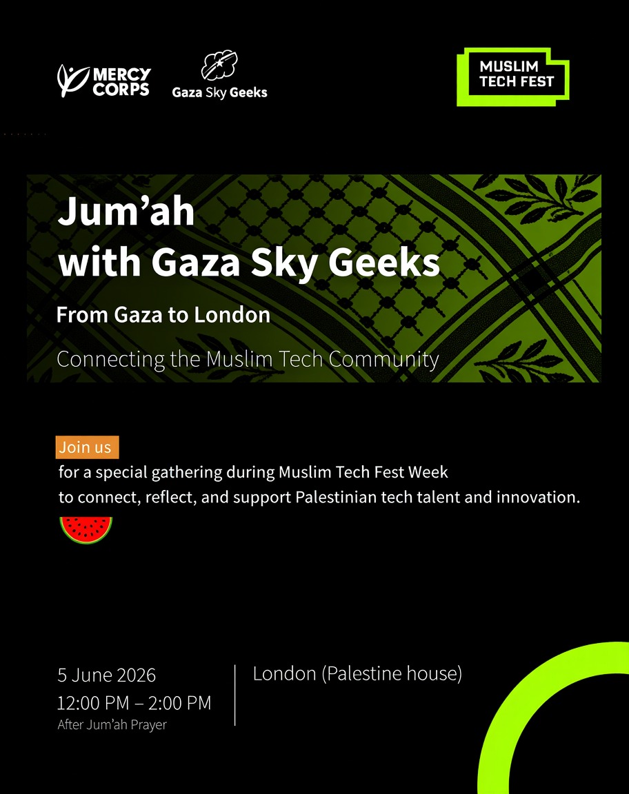 Cover art for #Jum'ah with Gaza Sky Geeks — Palestine House