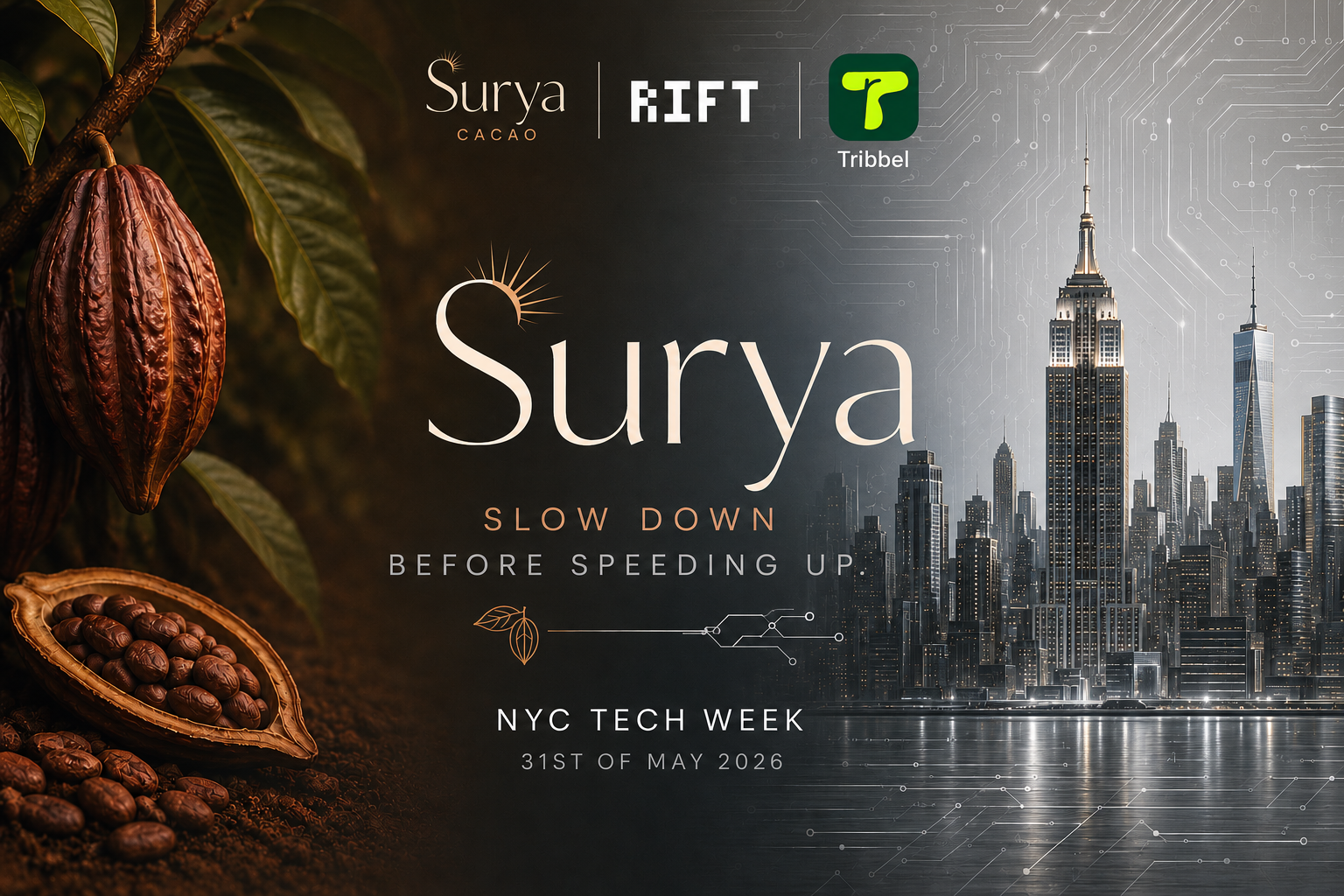 Cover art for #NYC Tech Week Cacao Gathering — Dumbo