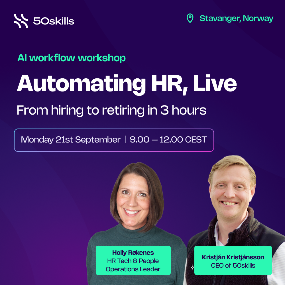 Automating HR, Live. From hiring to retiring in 3 hours