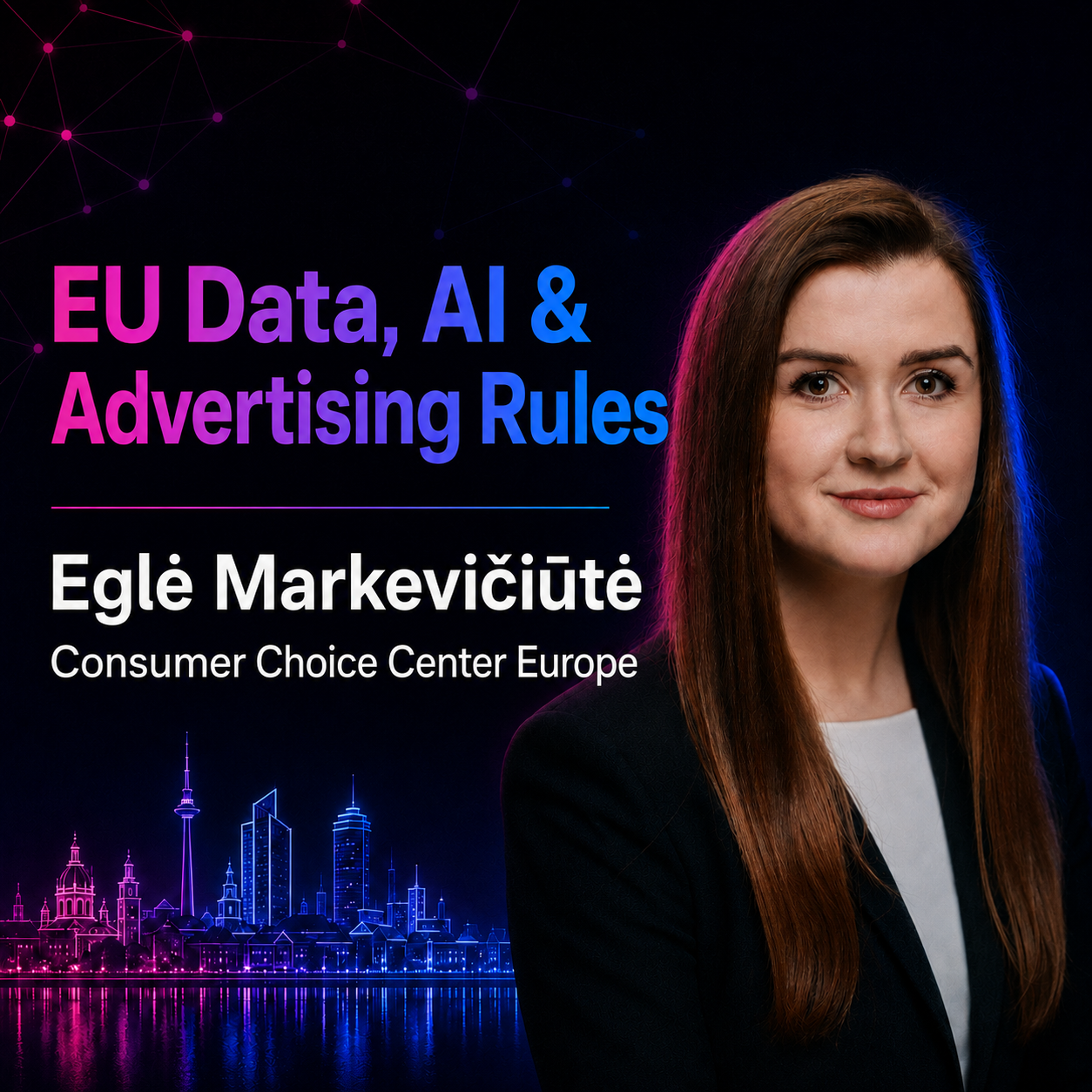 🚀 Vilnius Founders : Règlementations de l'UE sur les données, l'IA et la publicité — Ce que les startups doivent savoir