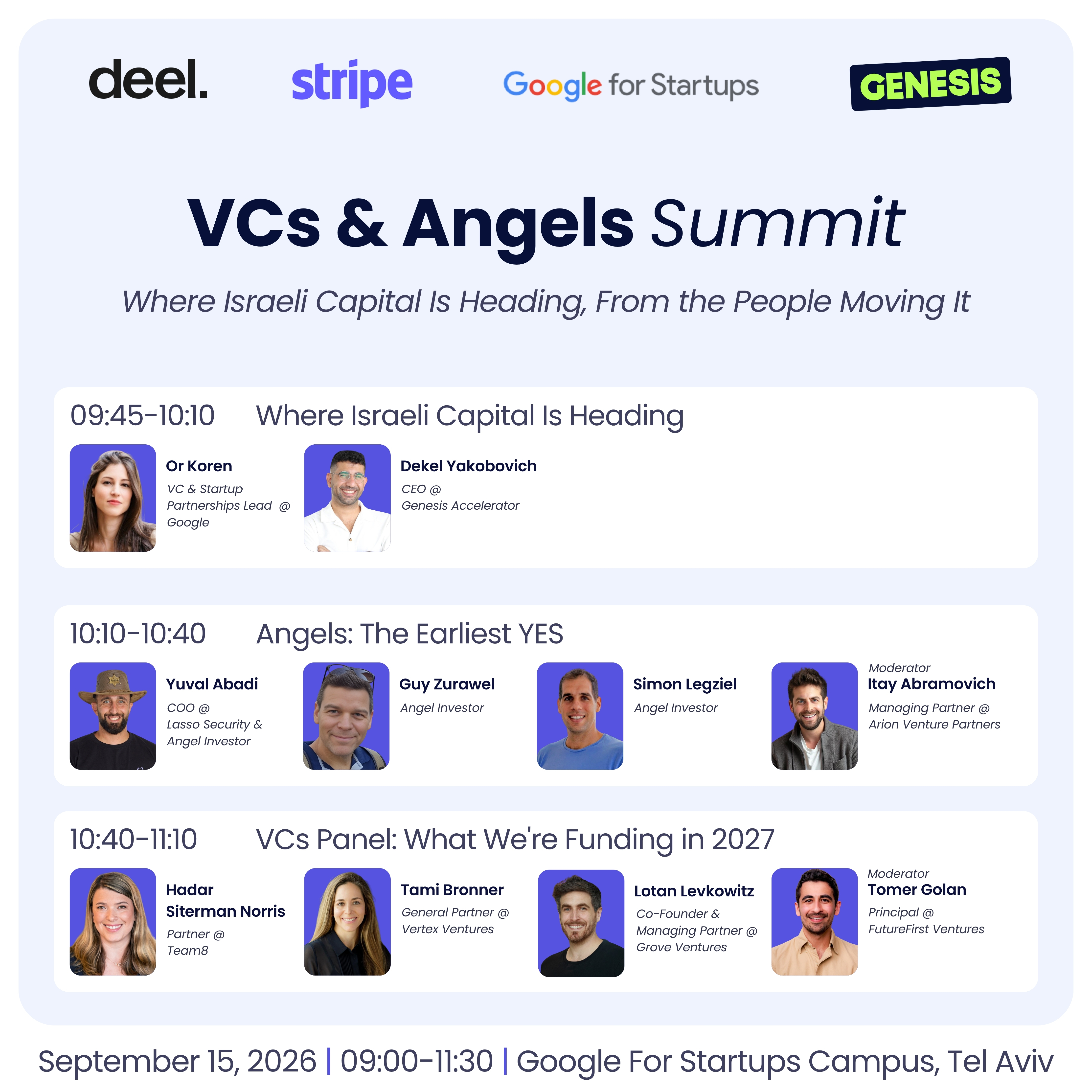 VCs and Angels Summit