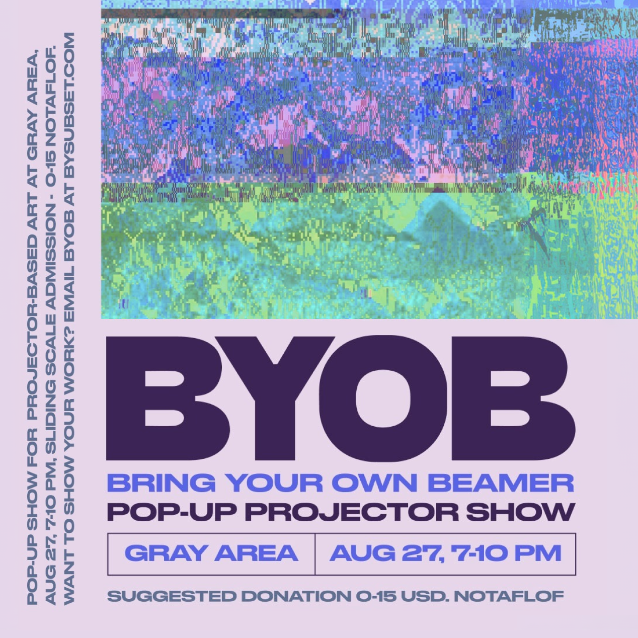 BYOB (Принеси свой проектор) Поп-ап Шоу Проекторов