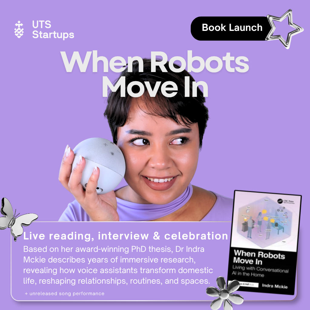 Book Launch: When Robots Move In by Dr Indra McKie