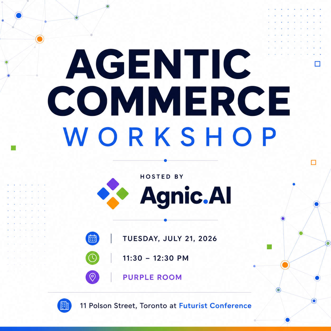 Agentic Commerce Workshop by Agnic.AI