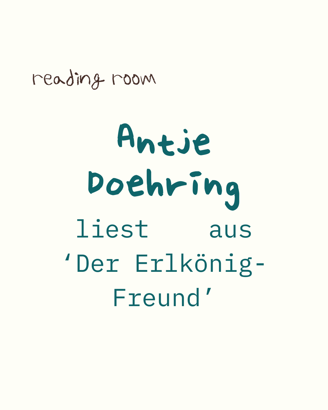 Lectura de Antje Döhring: El Amigo del Rey de la Selva