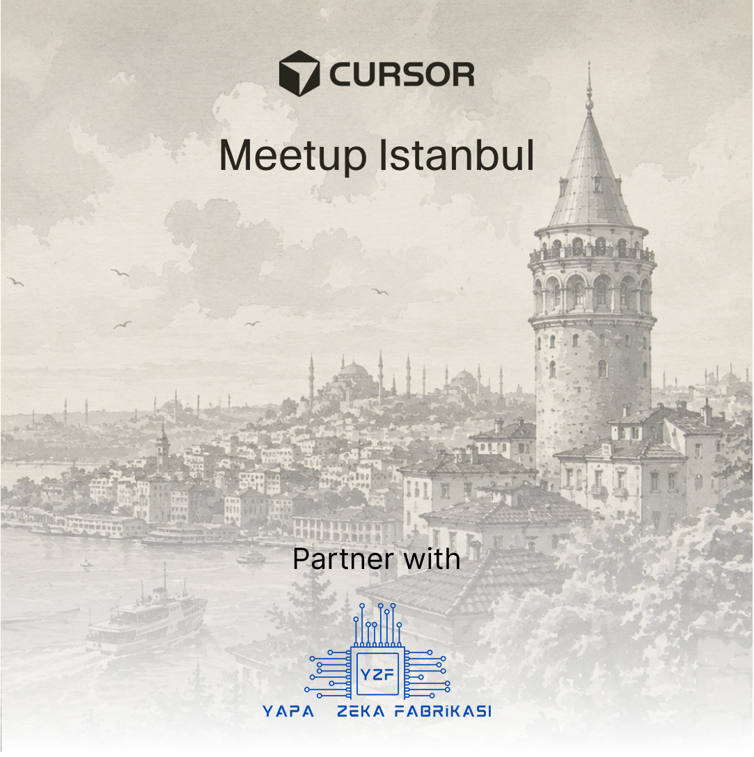 Cursor Meetup Istanbul with YZF