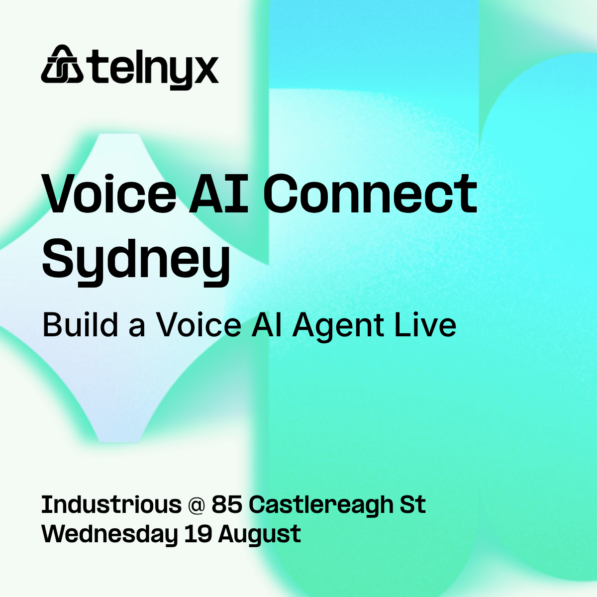 Voice Connect Sydney: Build a Voice AI Agent Live