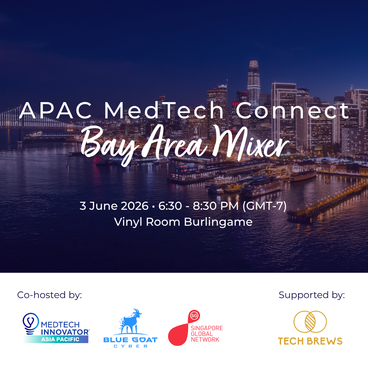 Cover art for #APAC MedTech Connect: Bay Area Mixer — Vinyl Room