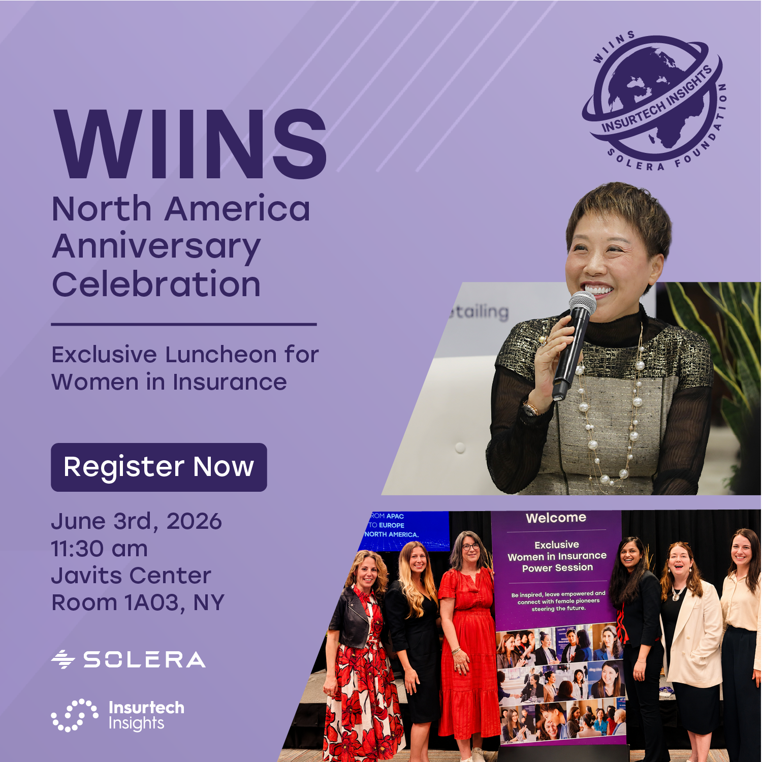 Cover art for #WIINS NA 2026 Registration - Powered by Solera Foundation — Javits Center