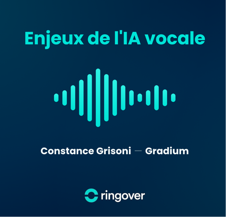 Dîner sur les enjeux de l'IA Vocale x Ringover avec Constance Grisoni (Chief Growth Officer chez Gradium)