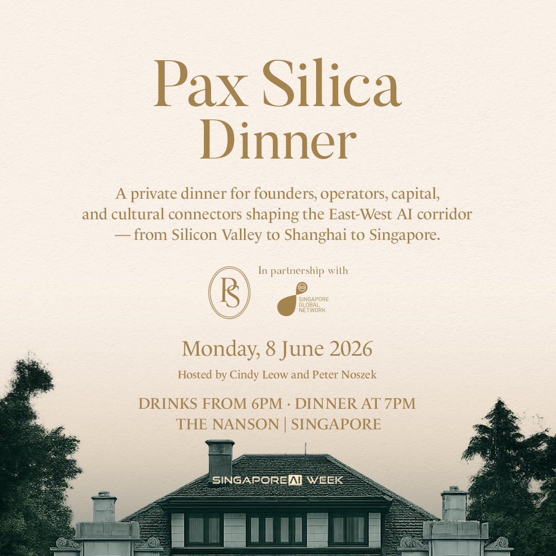 Cover art for #Pax Silica Dinner – SG, 8 June — Singapore