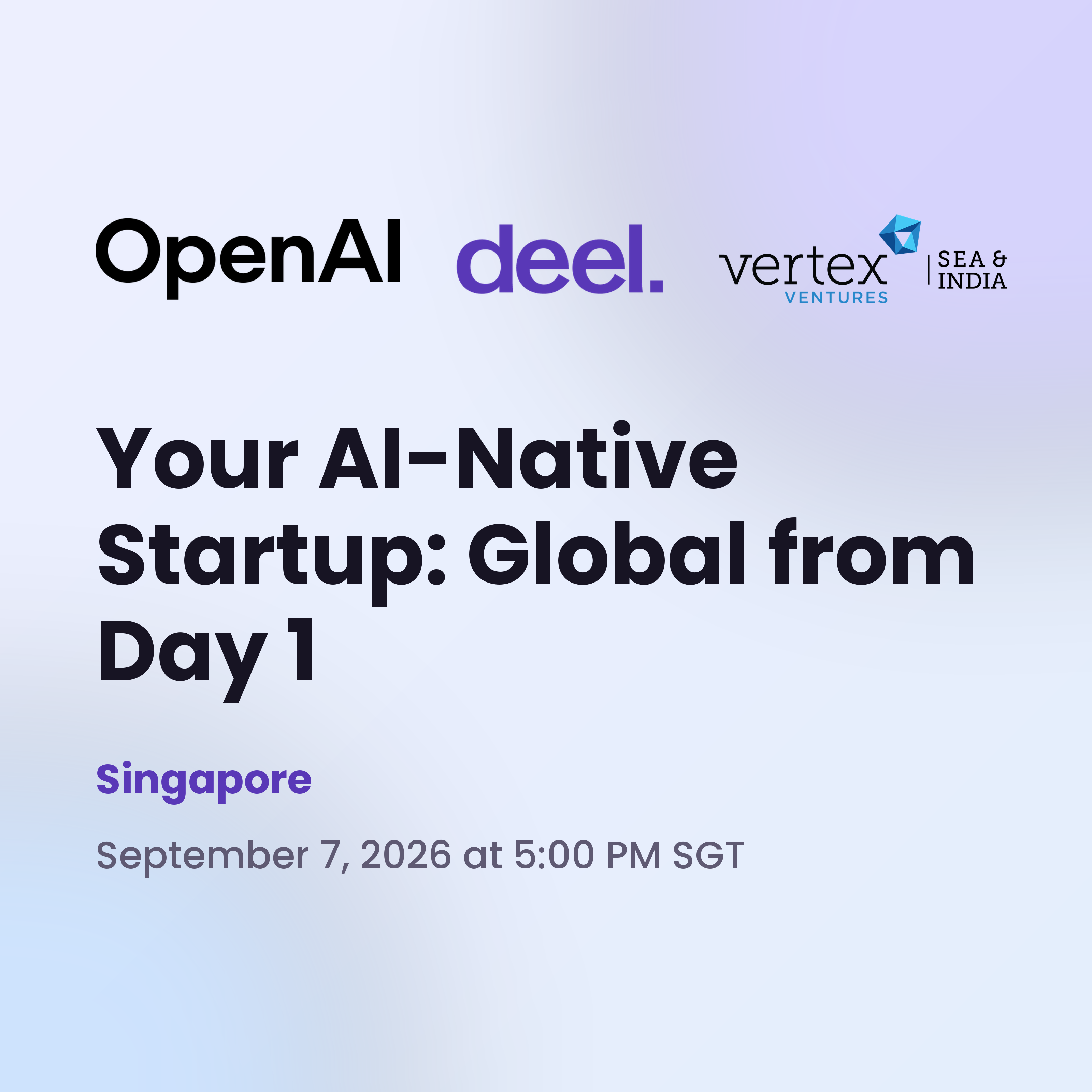 Your AI-Native Startup: Global from Day 1
