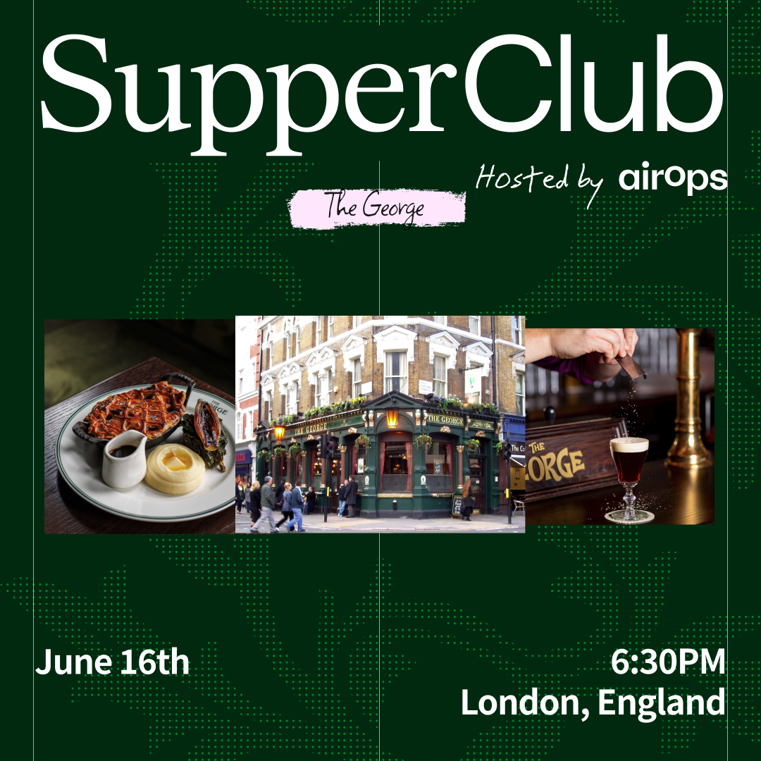 Cover art for #Marketing Leaders Supper Club (London) — London, United Kingdom