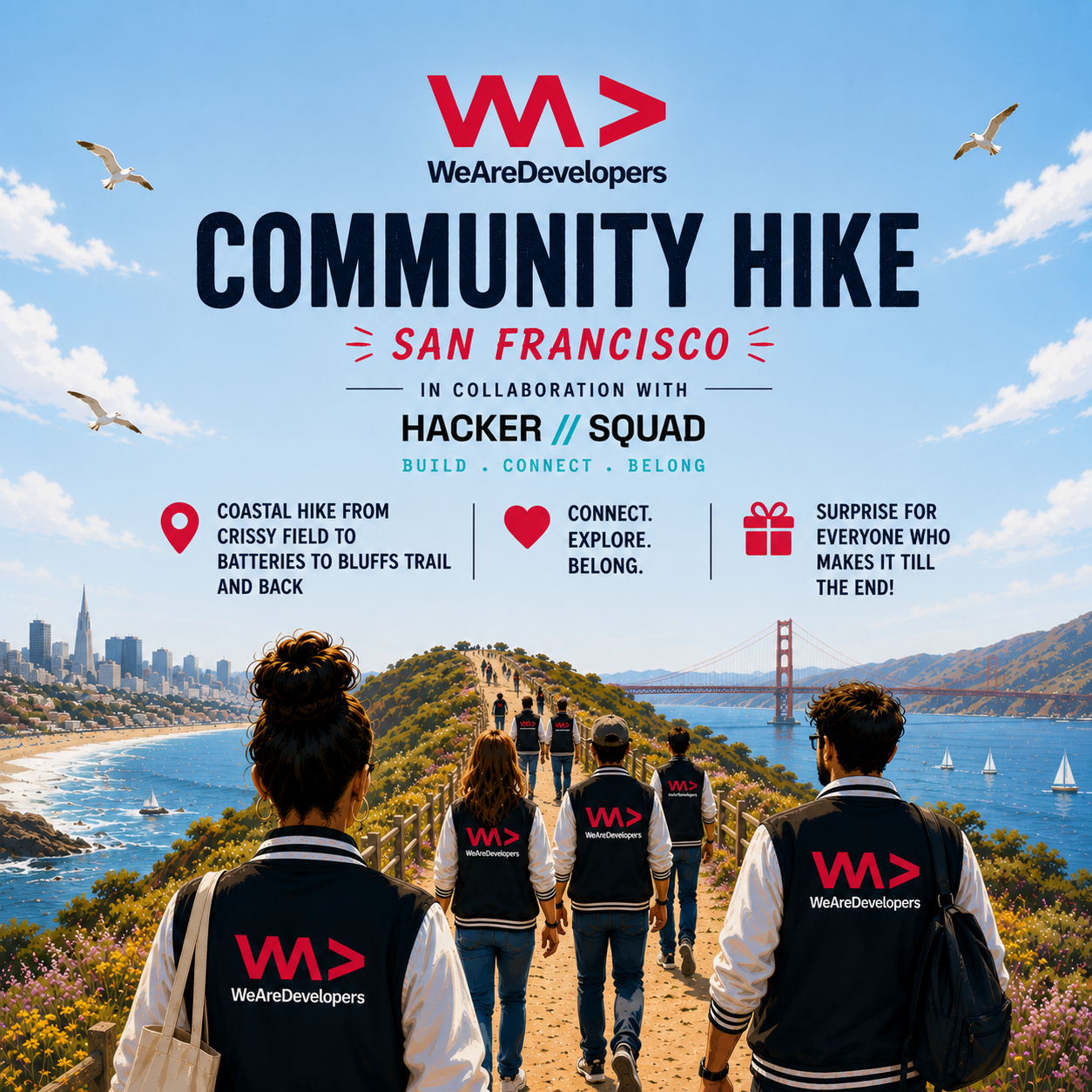 WeAreDevelopers Community Hike