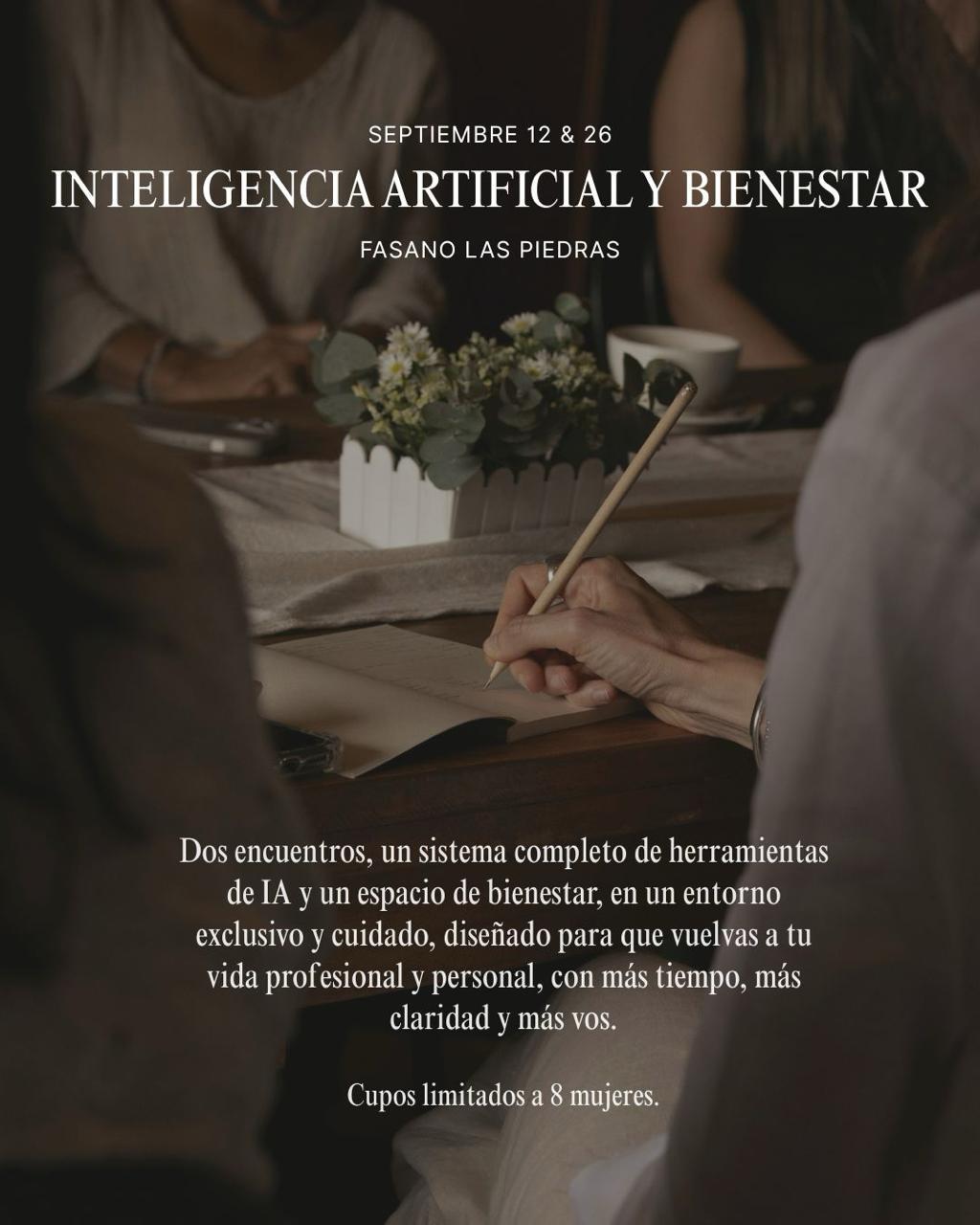 ARTIFICIAL INTELLIGENCE AND WELL-BEING IN FASANO LAS PIEDRAS.