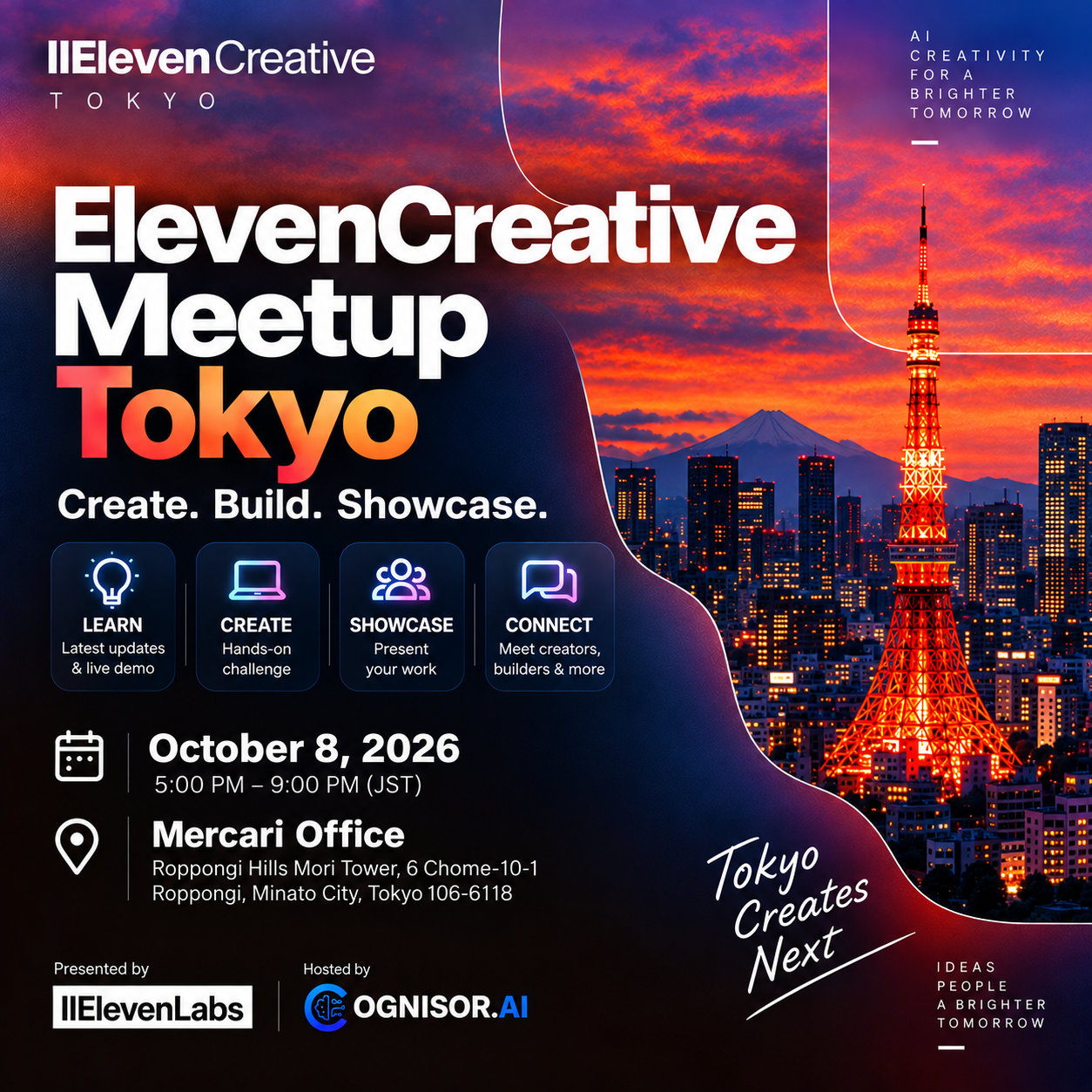 ElevenLabs Meetup Tokyo: Build with ElevenCreative