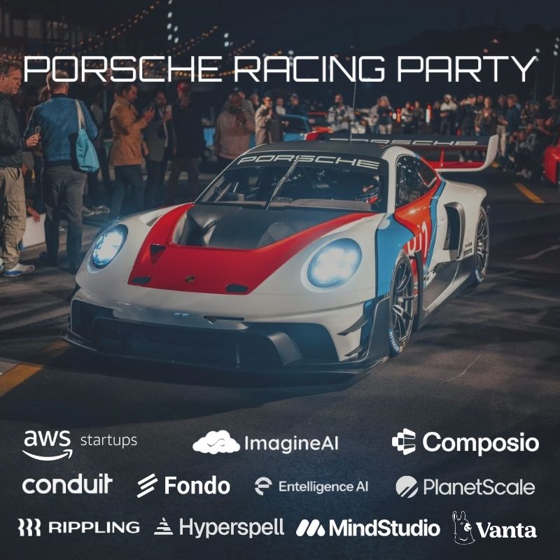 Cover art for #PORSCHE RACING PARTY — Oracle Park Lot A / Pier 48