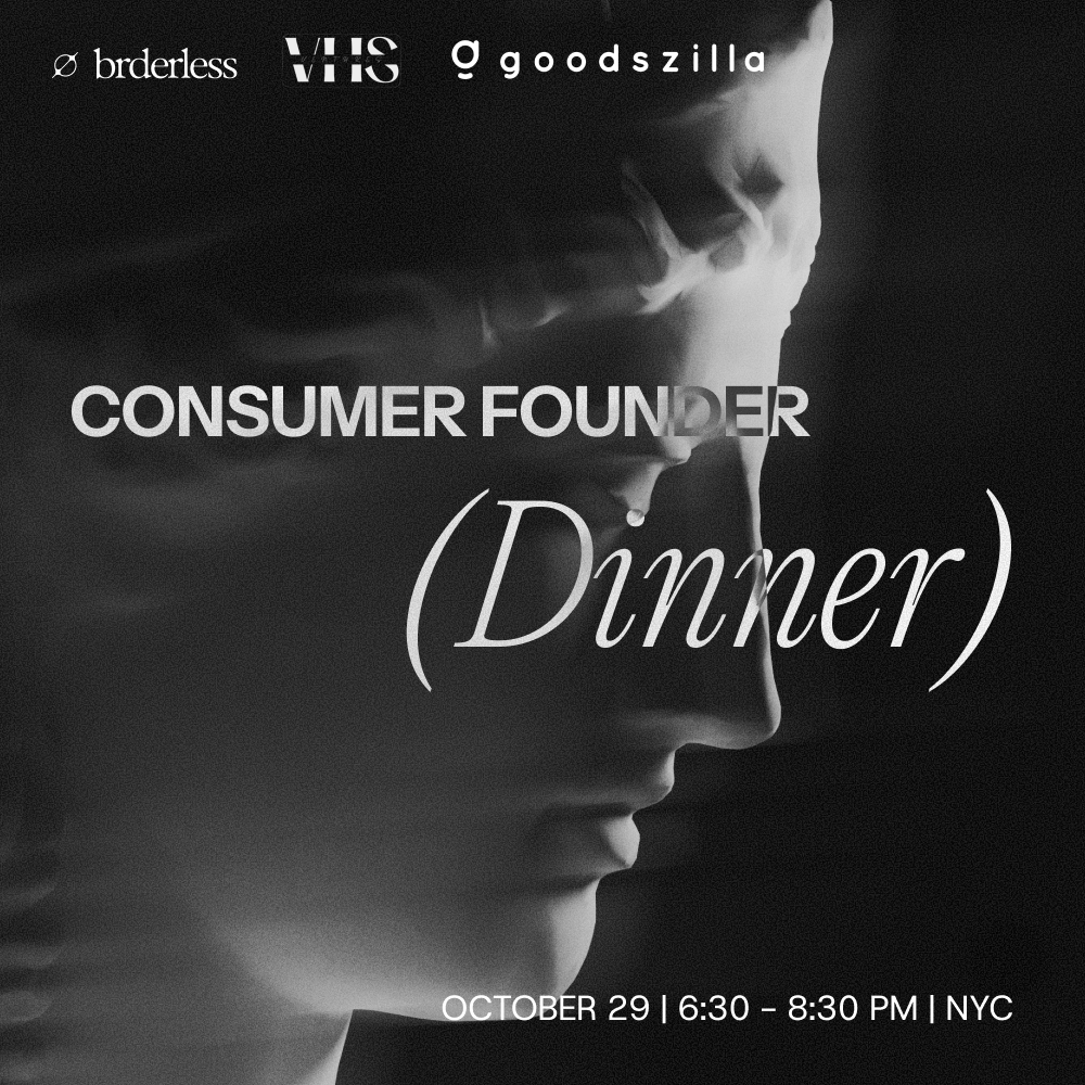 Consumer Founder Dinner (with VHS Ventures)