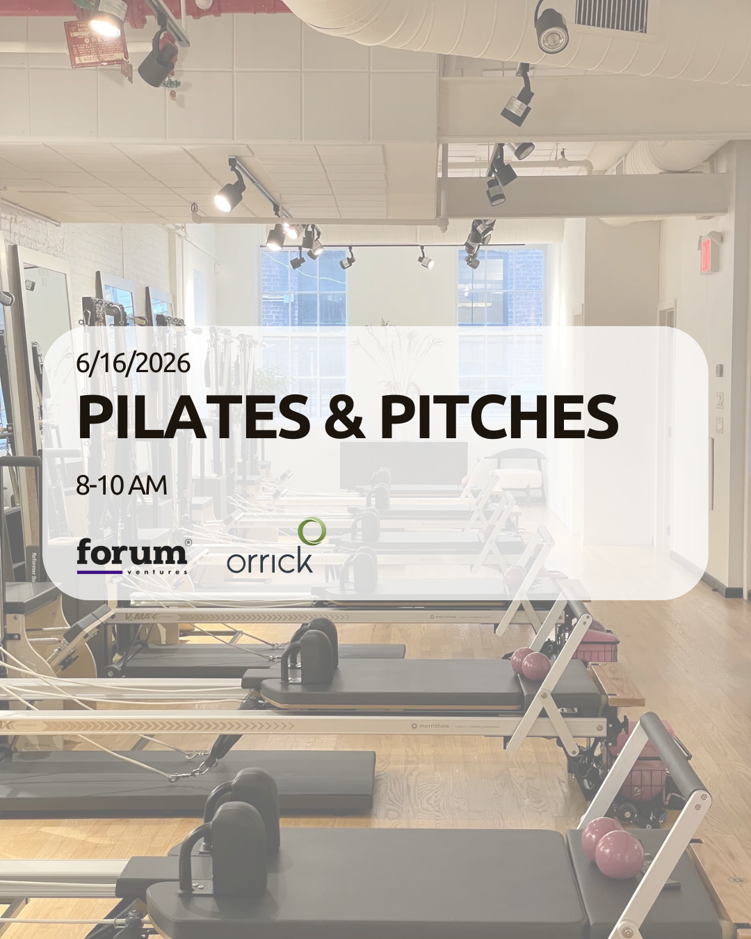 Cover art for #Pilates & Pitches — New York, New York