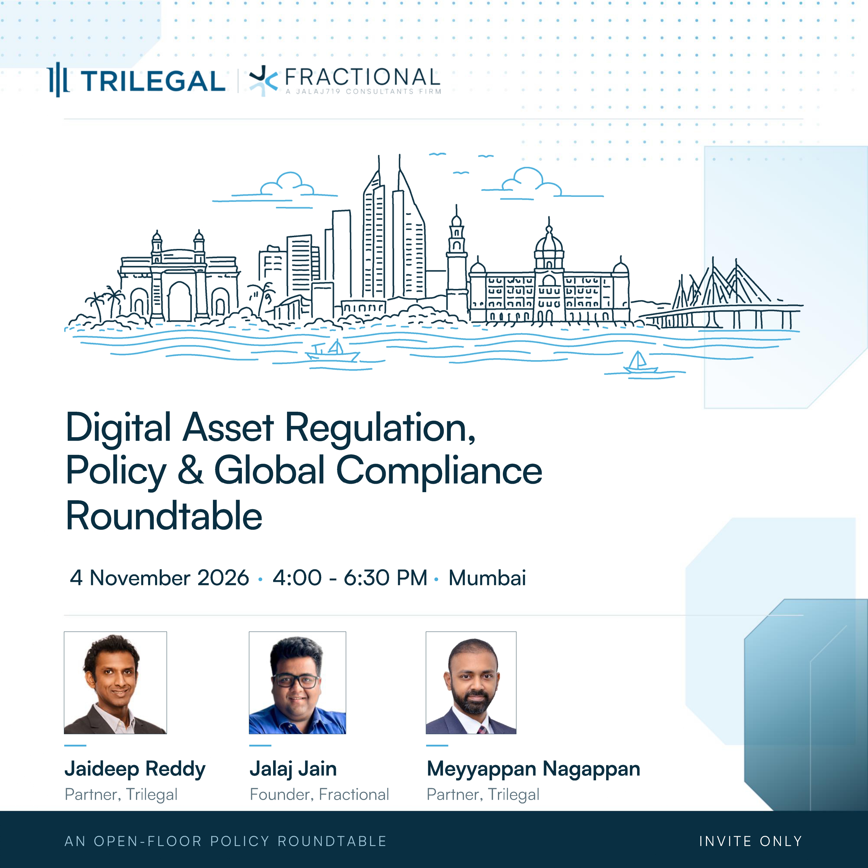 Digital Asset Regulation, Policy and Global Compliance Roundtable