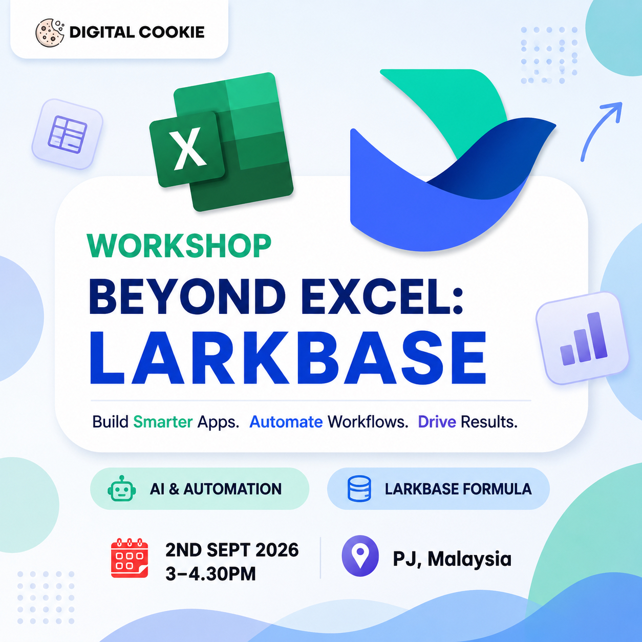 Готовы перейти на новый уровень от Excel? Введение в Lark, Base, Автоматизацию и ИИ