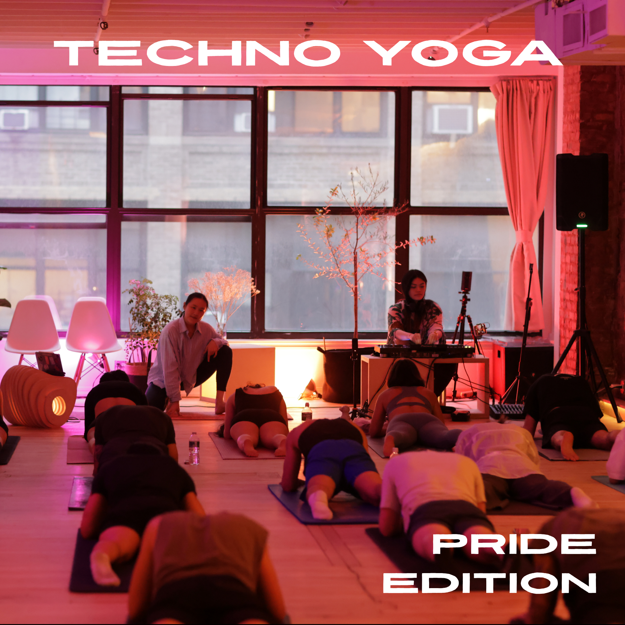 Cover art for #TECHNO YOGA: PRIDE EDITION by HEADROOM — 149 W 27th St floor 3
