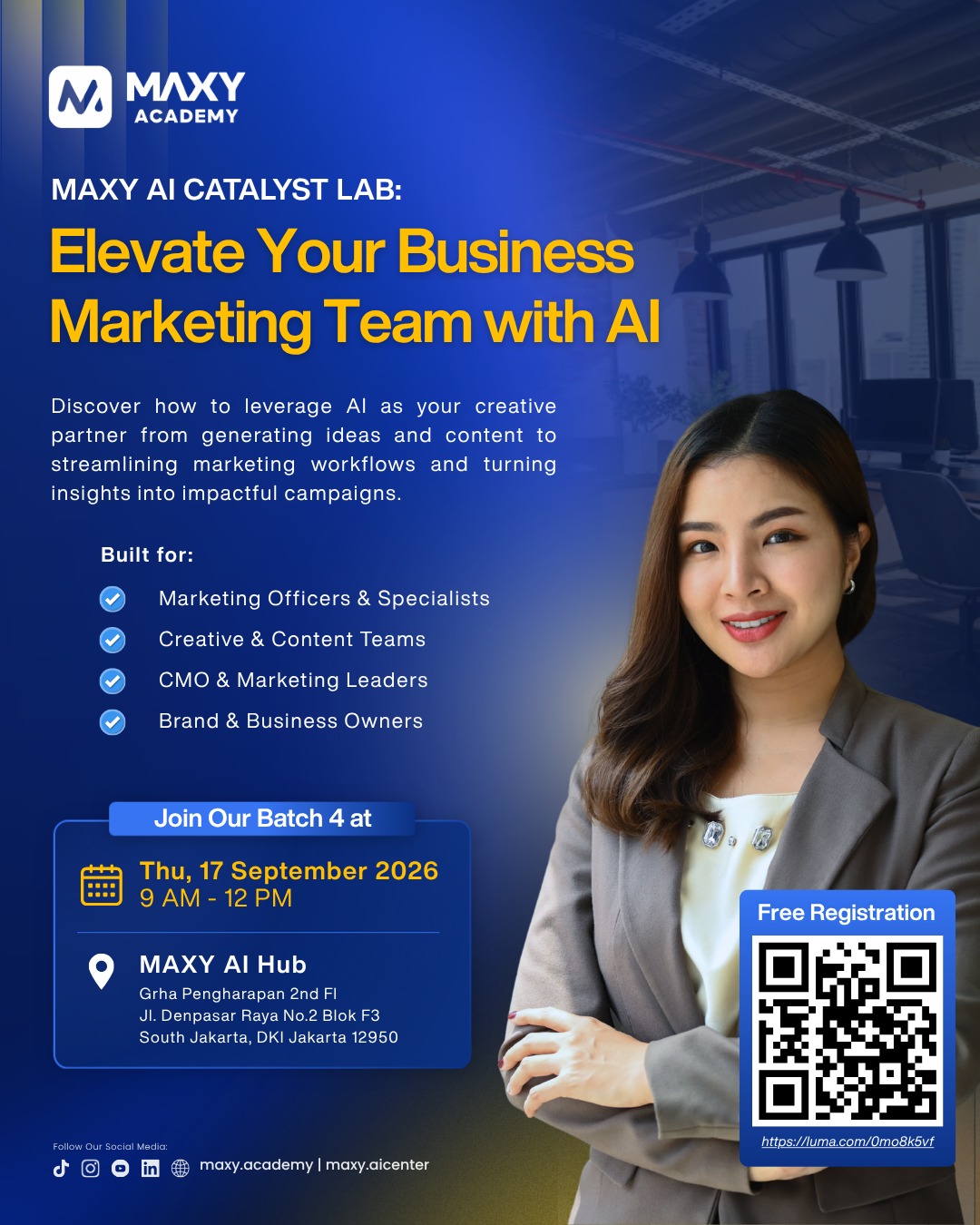 MAXY AI Catalyst Lab: Heben Sie Ihr Marketingteam mit KI an