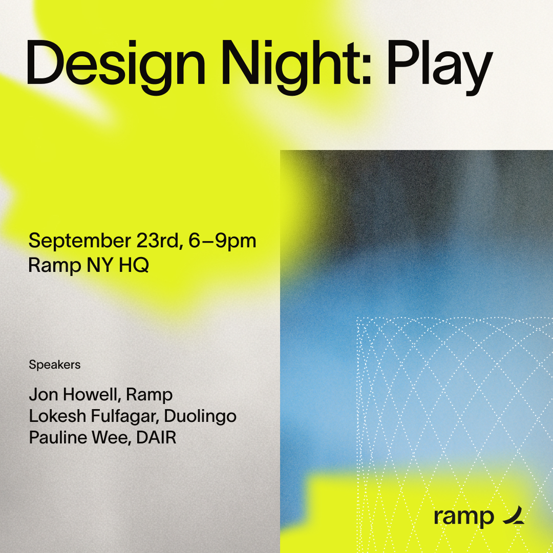 Ramp Design Night: Play