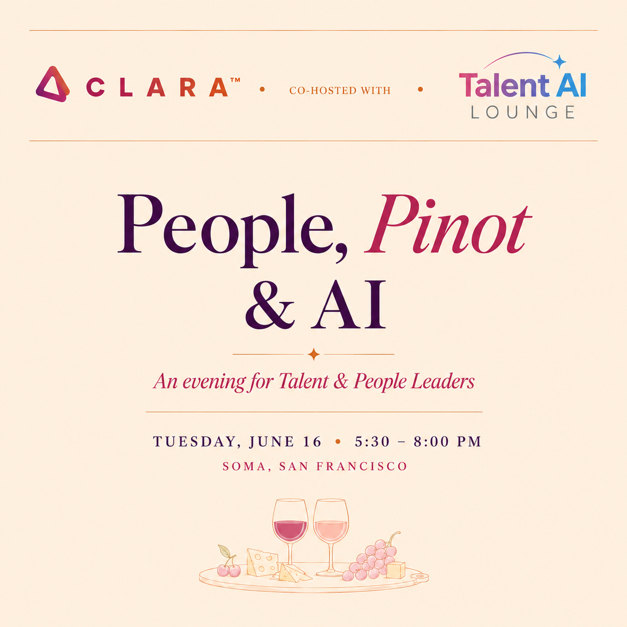 People, Pinot & AI with CLARA