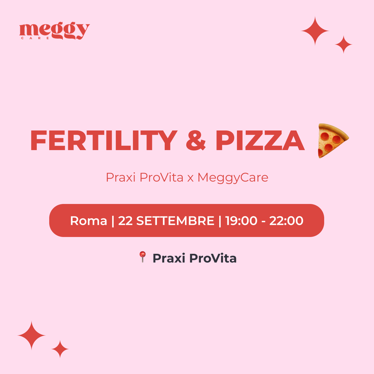 Roma | Fertility & Pizza | MeggyCare x Praxi Roma