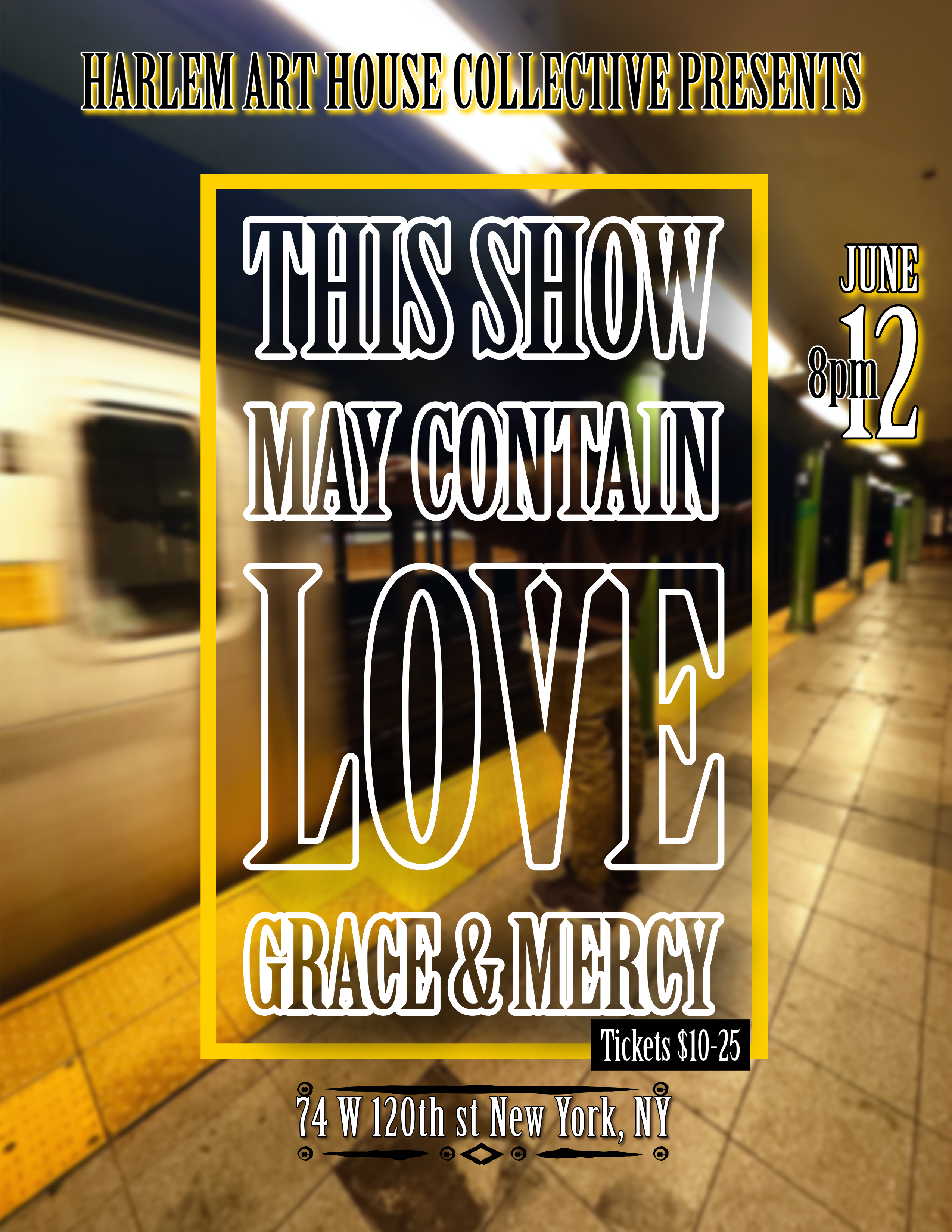 Cover art for #THIS SHOW MAY CONTAIN LOVE, GRACE & MERCY | JahTheStoryteller & RockyTheSoloman — 74 W 120th St