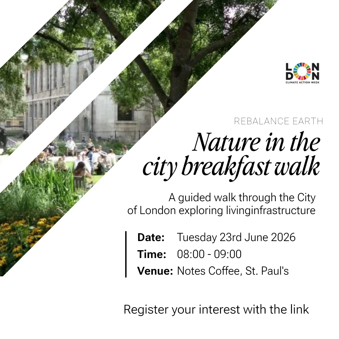 Cover art for #Nature in the city breakfast walk — Notes Coffee Roasters & Bar | St Paul's