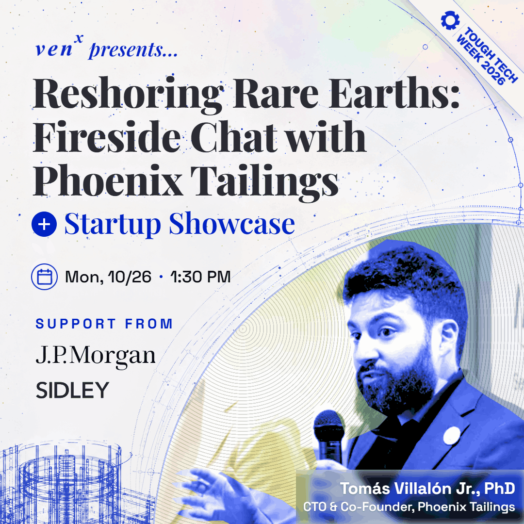 Reshoring Rare Earths: Fireside Chat with Phoenix Tailings (+Startup Showcase)